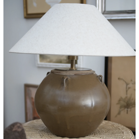 Glazed Pot Lamp (showroom display)