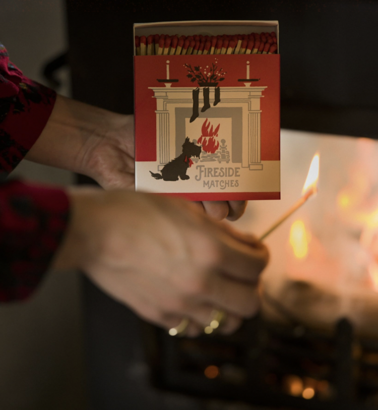 Scotty Dog Fireside Matches