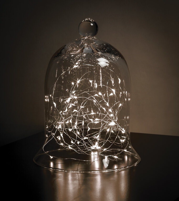 Classic Shaped Glass Cloche 10″