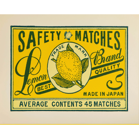 Lemons art print (warehouse item)