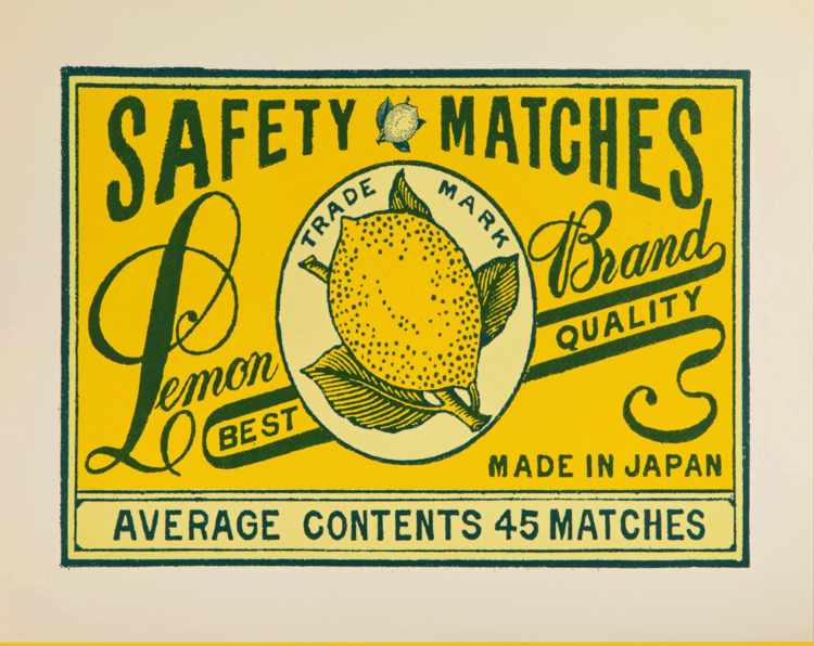 Lemons art print