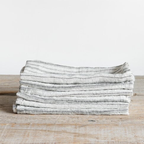 Linge Particulier Beige Pyjama French Linen Napkins