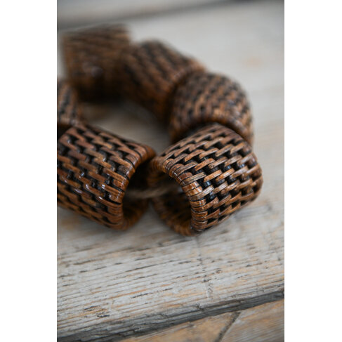 Rattan Napkin Ring (set of 6)