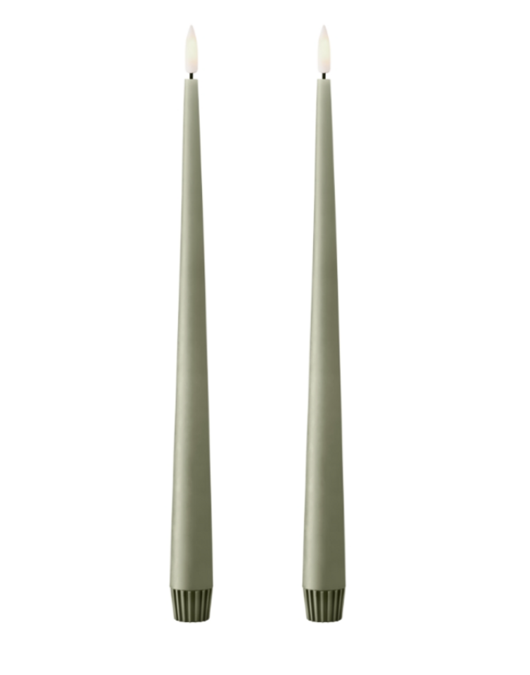 Gild & Co. Ester & Erik LED Taper Candles set of 2