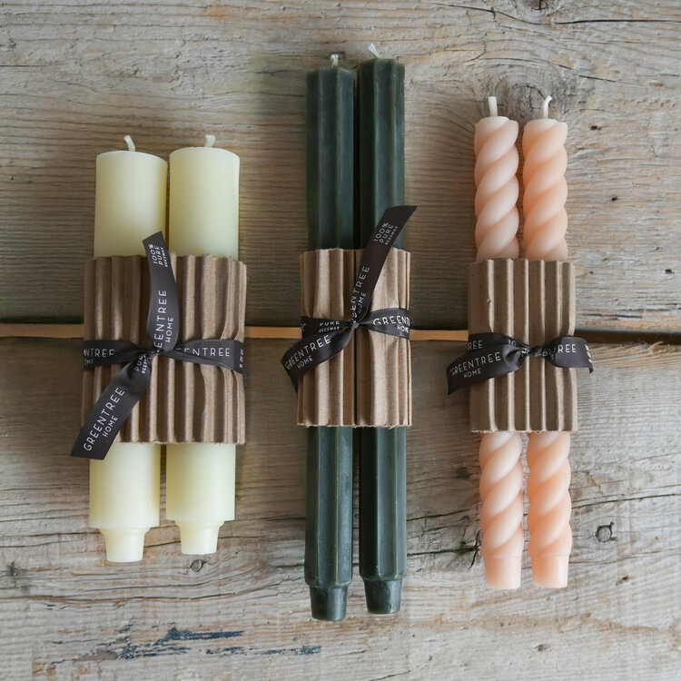 Greentree 12" Fluted Church Taper