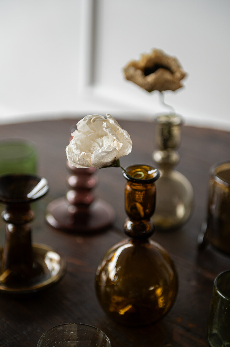 Gild & Co. Handmade Antique-Inspired White Crepe Paper Flowers