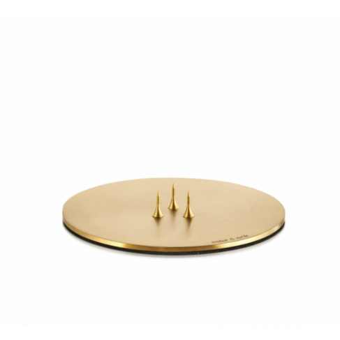 E&E Round Candle Plate