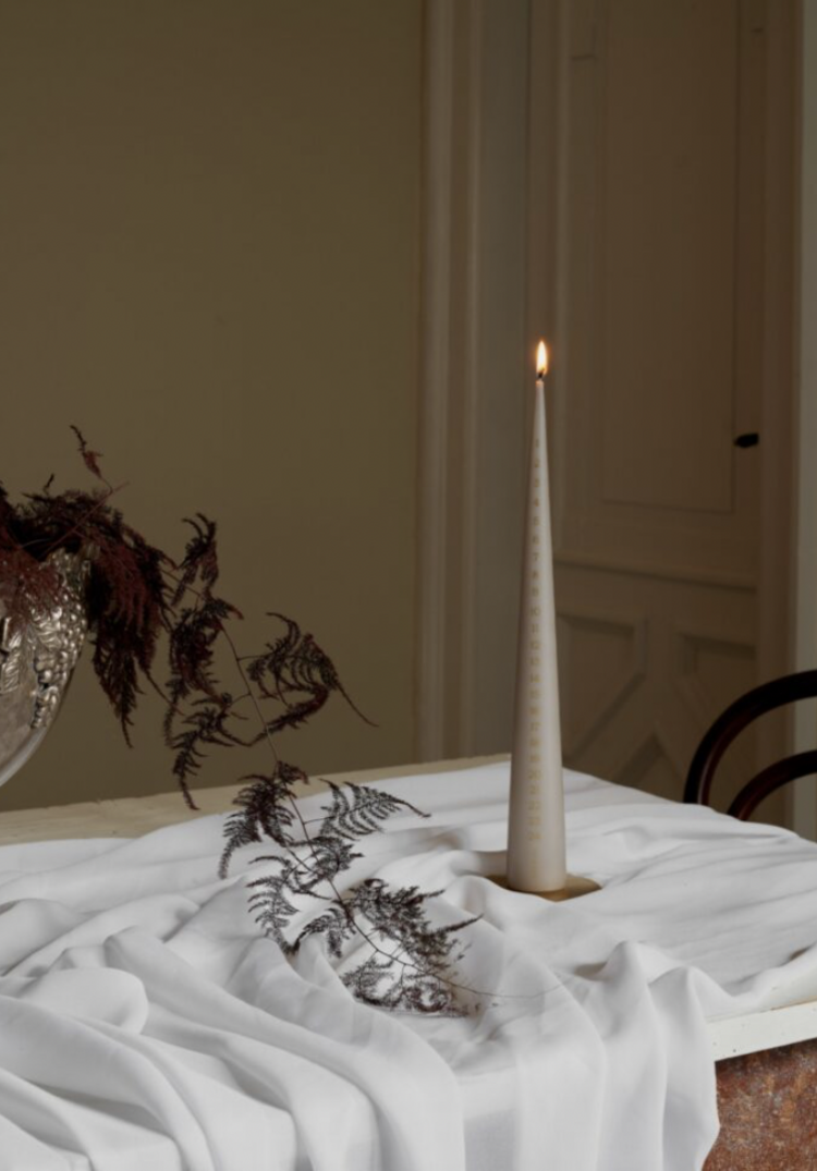 E&E Round Candle Plate