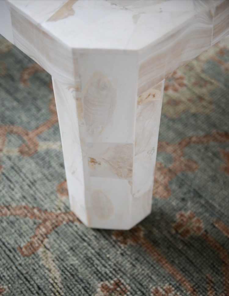 Bergen Coffee Table in Fossilized Stone