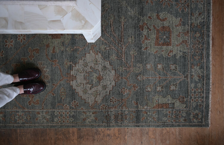 Rhapsody Wool Rug in Desert Sage