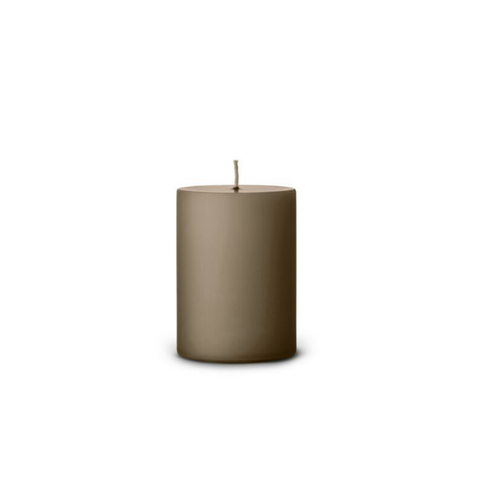 Pillar Candle in Caviar