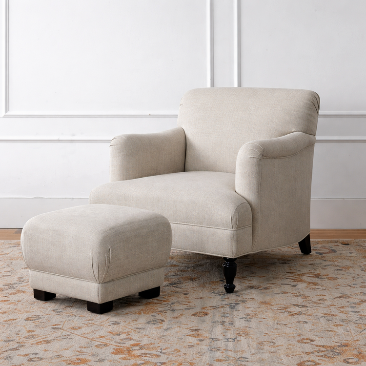 Cotswolds Chair by Gild & Co. in Solid Linen