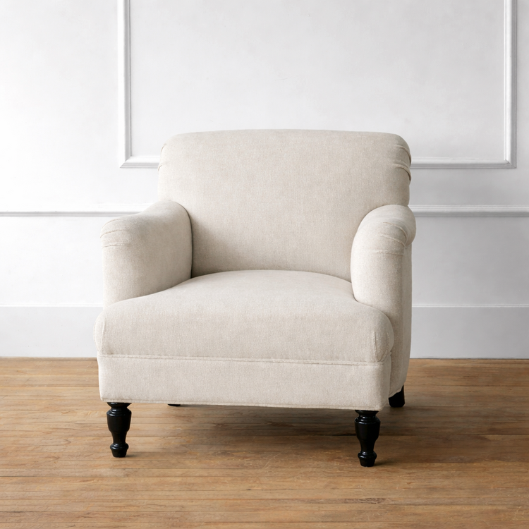 Cotswolds Chair by Gild & Co. in Solid Linen