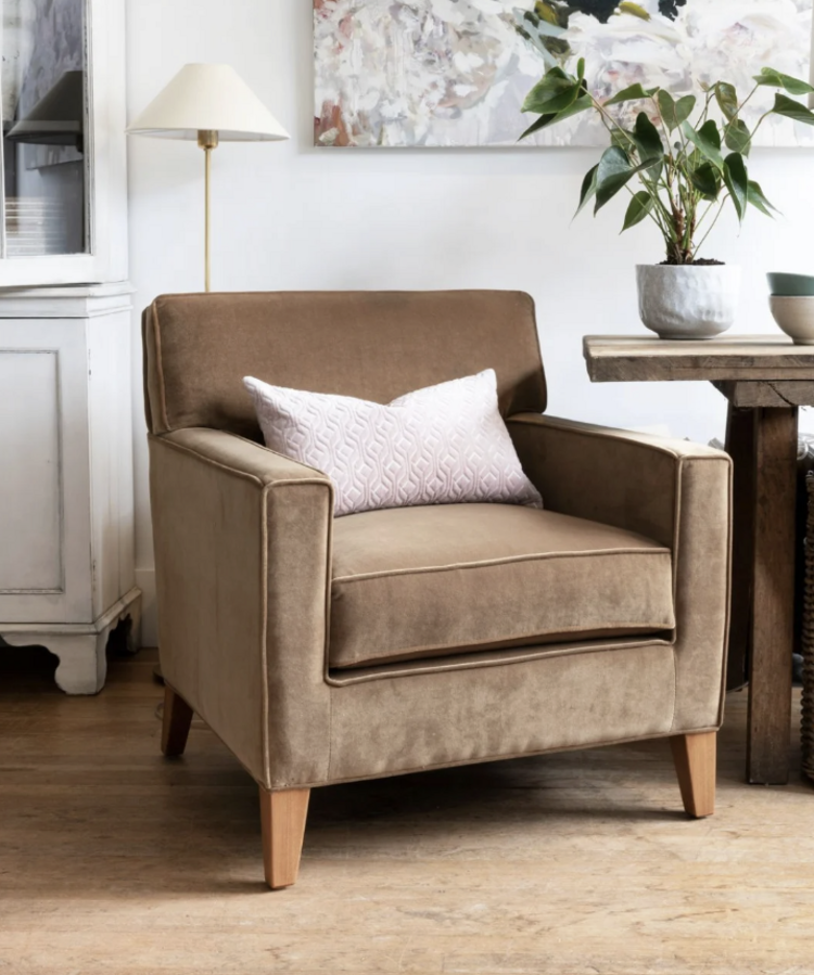 Gibby Chair - custom fabric