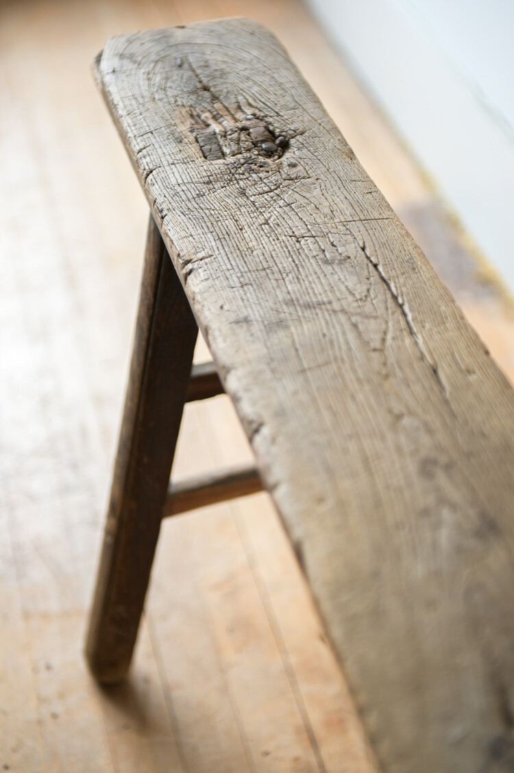 Vintage Simple Village Bench