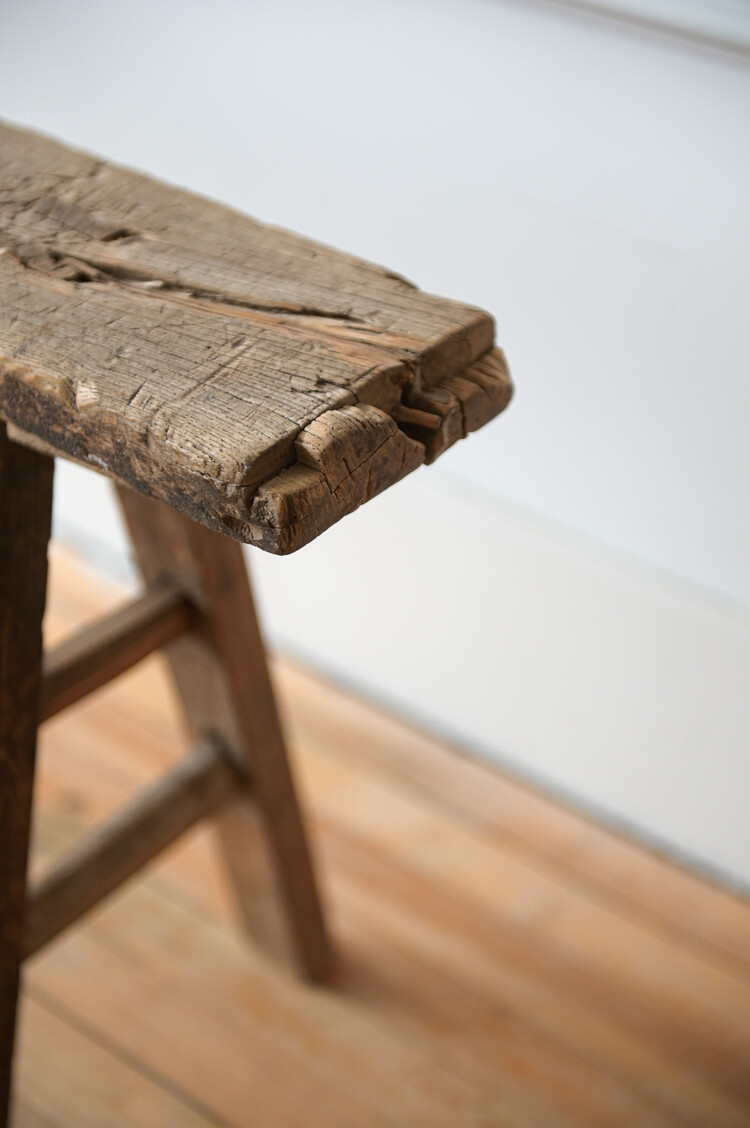 Vintage Simple Village Bench