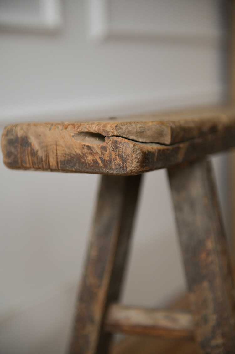 Vintage Simple Village Bench