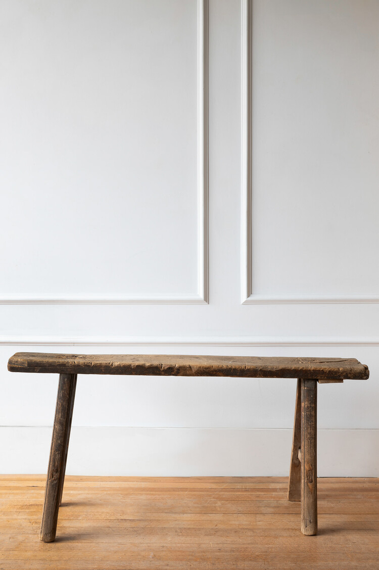 Vintage Simple Village Bench