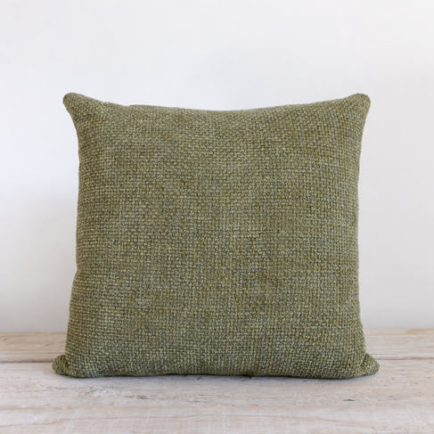 Bérengère Leroy Zahara Cushion in Anis