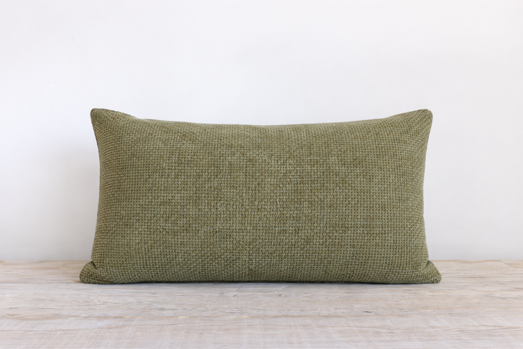 Bérengère Leroy Bérengère Leroy Zahara Cushion in Anis (Anise Green)
