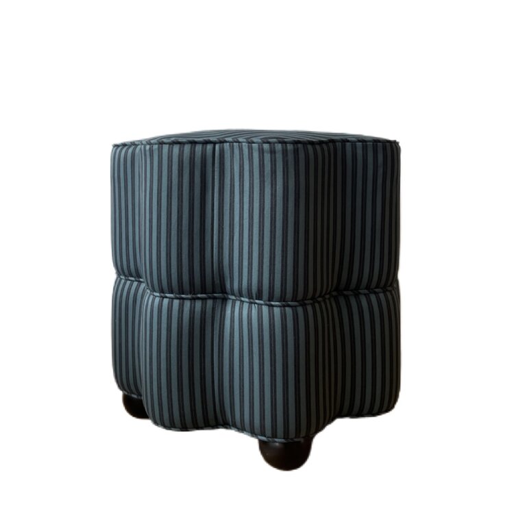 Ella Stool in Burnley Overdye - Evers/Black