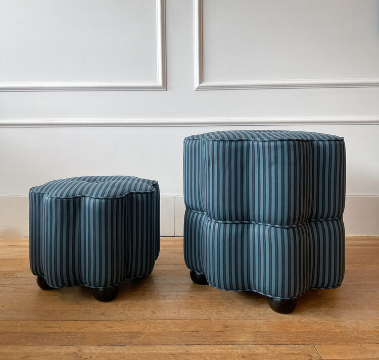 George Footstool in Burnley Overdye Evers/Black