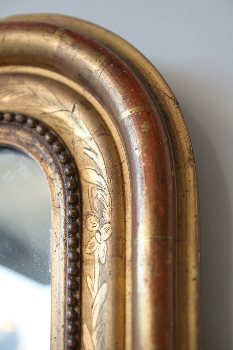 Antique Antique Louis Philippe Mirror