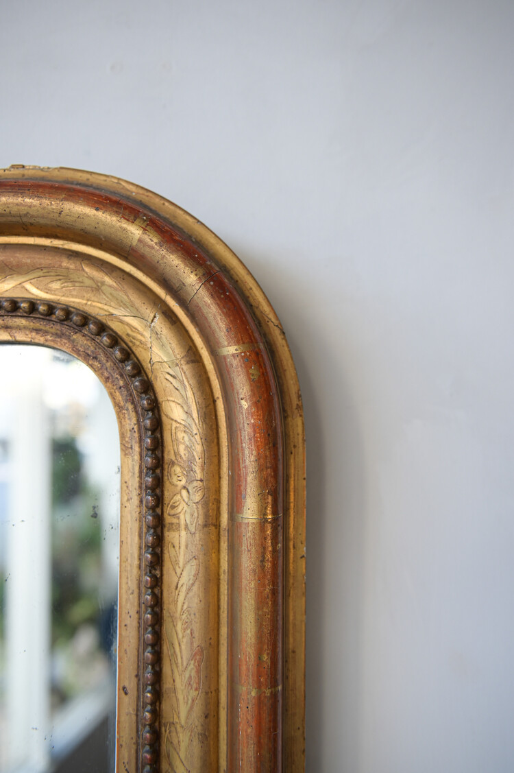 Antique Antique Louis Philippe Mirror