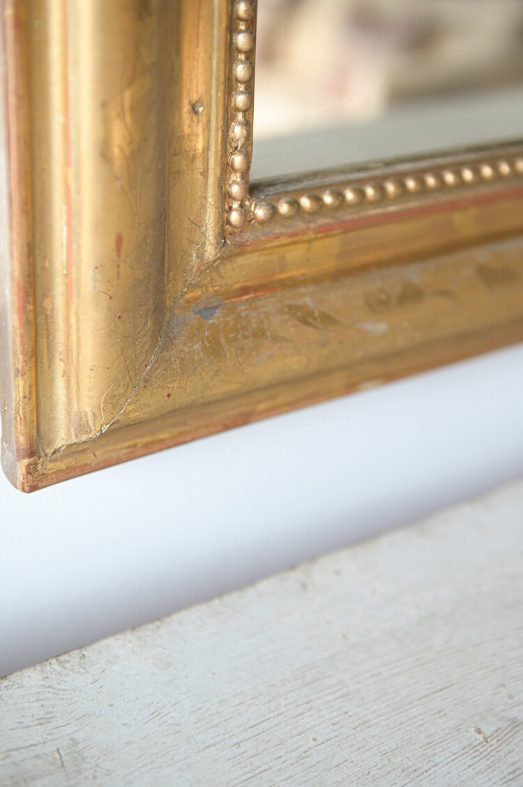 Antique Antique Louis Philippe Mirror 52" x 26"