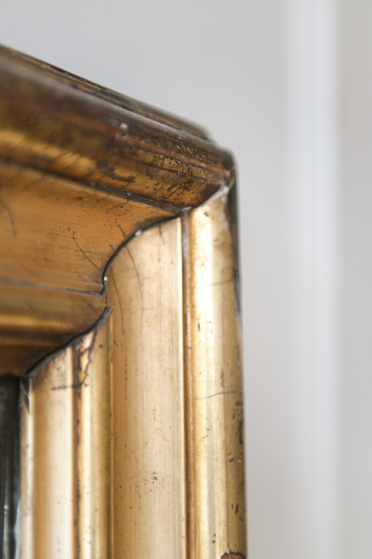 French Antique Rectangular Mirror