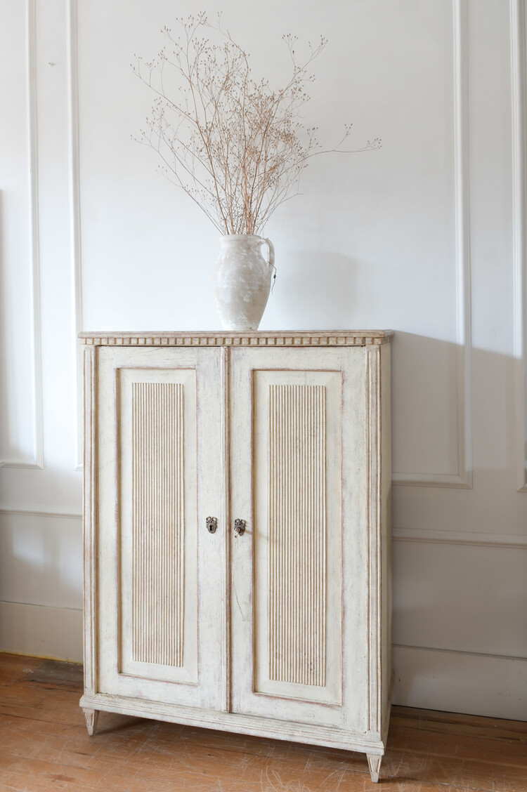 Antique Swedish Cabinet or Wardrobe