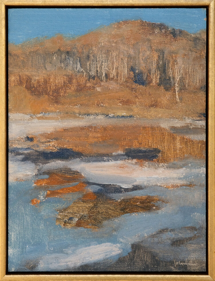 Maria Josenhans Early Spring In Blue & Gold