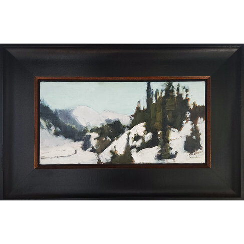 Baker Backcountry oil painting