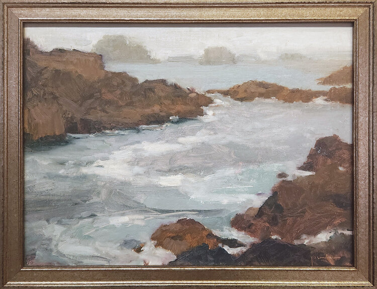 'Barkley Sound' Oil Painting by Maria Josenhans