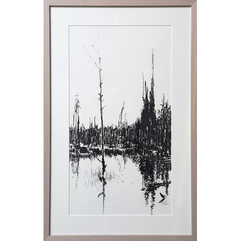 Maria Josenhans Tall & Thin Pastel 23" x 12.5"