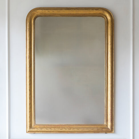 Antique Antique Louis Philippe Mirror 52" x 26"