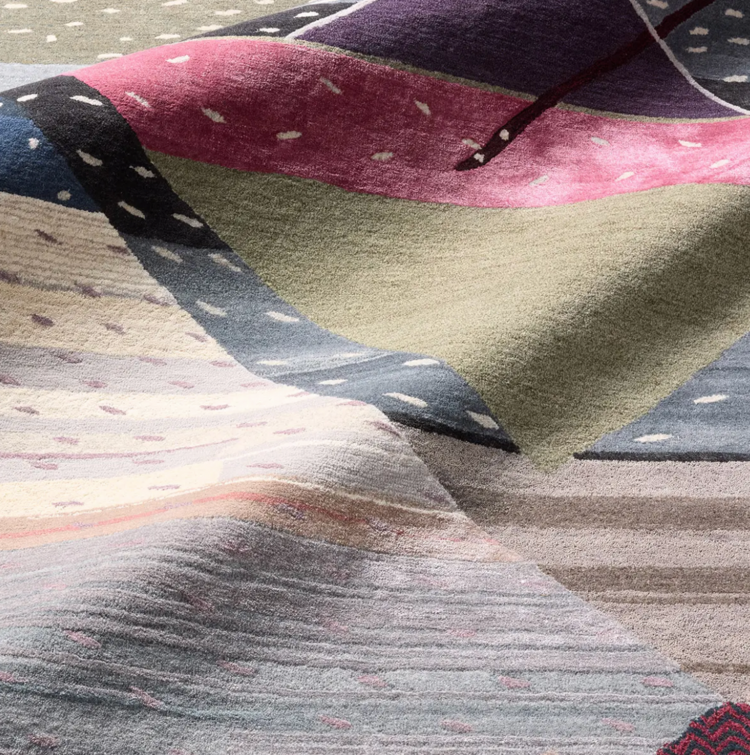 Reflections Hand-Tufted Wool Blend Rug