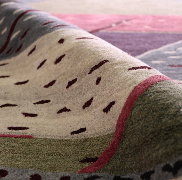 Reflections Hand-Tufted Wool Rug RMC03