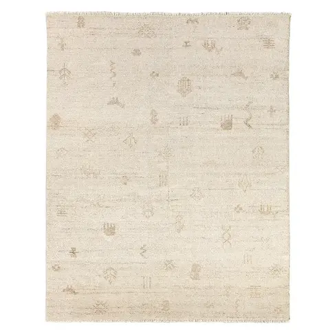 Zayda Hand-Knotted Wool Blend Rug