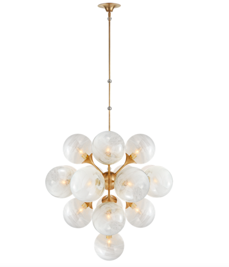 Cristol Tiered chandelier