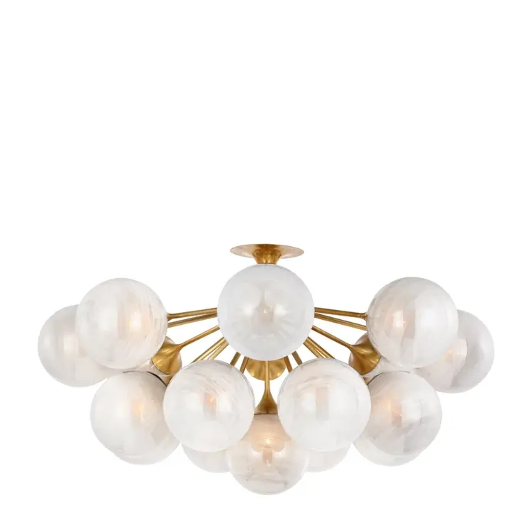 Cristol Flush Mount (single or triple)