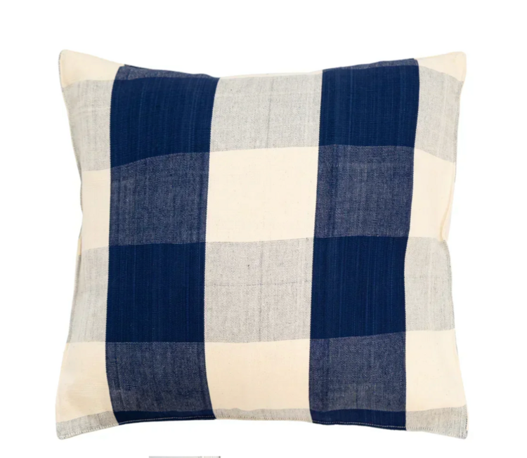 Tensira Large Check Cushion
