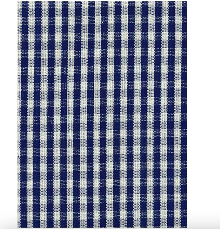 Blue Gingham Cushion