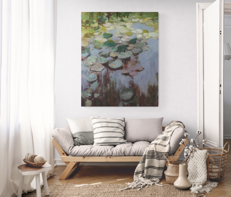 Maria Josenhans 'Lily Oh Lily' painting