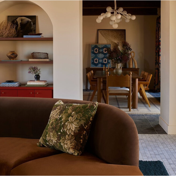 Scalamandré Ridge Edge Cushion