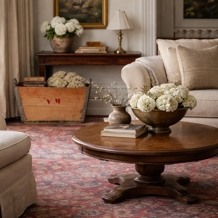 Vintage French Champagne Crate – 20th Century Wooden Crate Décor