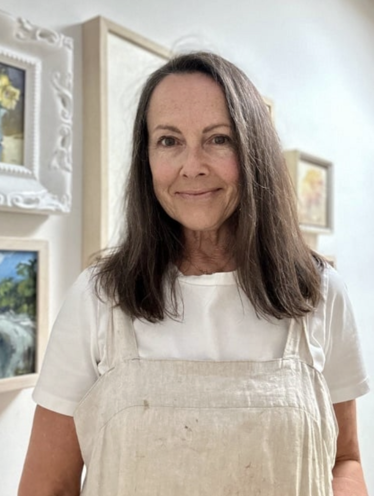 Shirley Claire Williams  'Cinder Rose' oil painting