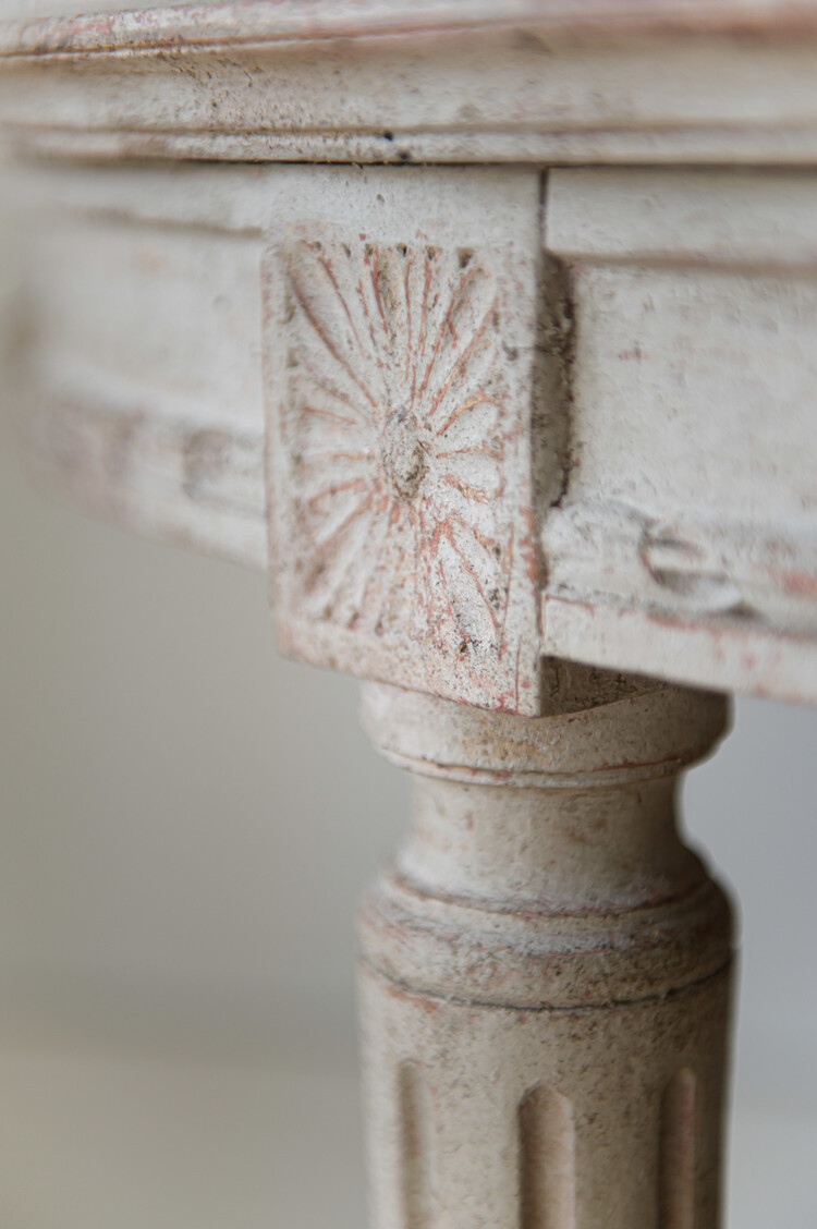 Gustavian Round Coffee or Side Table (SOLD)