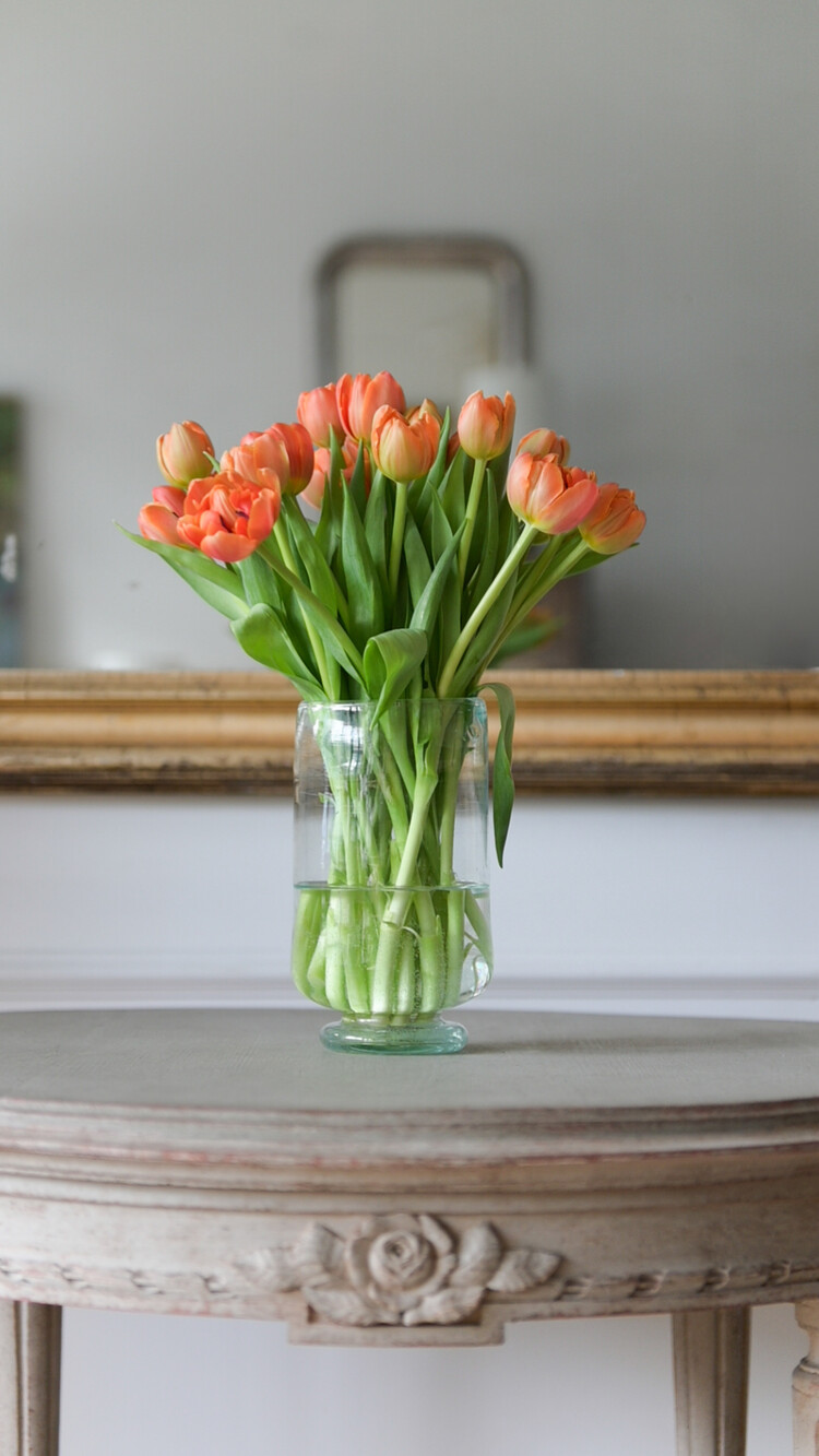 French Antique Rectangular Mirror 67" x 39"