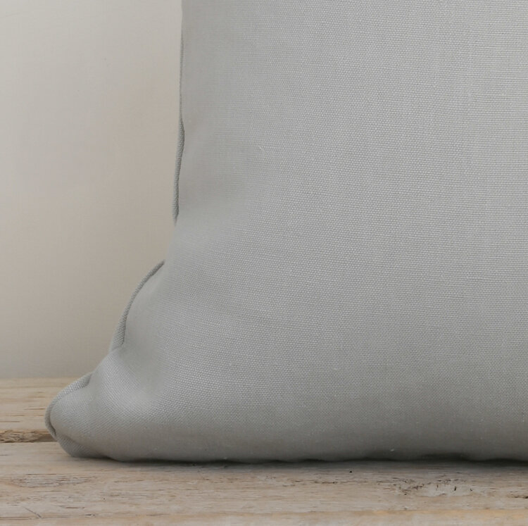 Bérengère Leroy Capri Linen Cushion - Vert de Gris
